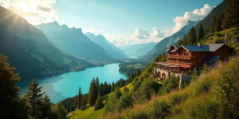 Switzerlands stunning landscape intro